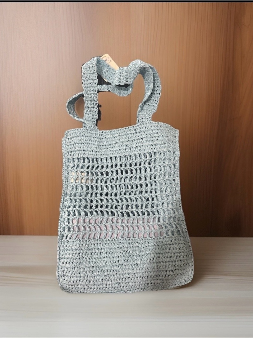 a.n.a blue , pink , brown Straw Tote Bag